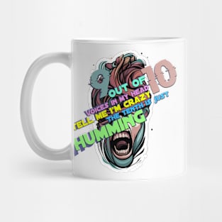 concise sentence and funny quote themed graphic design ironpalette Mug